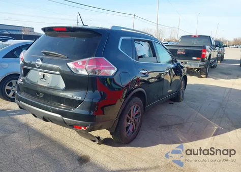 2016 Nissan Rogue Sl z USA, uszkodzony, nr VIN 5N1AT2MV1GC762867